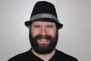 Rick Braniff wearing black hat